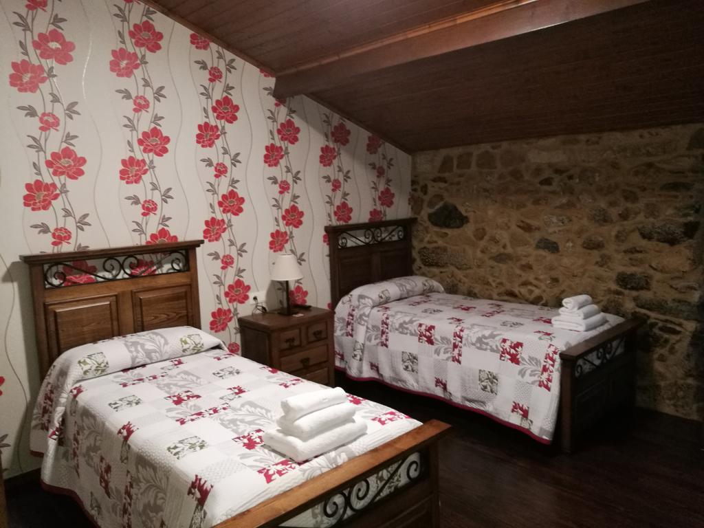 Casa De Los Somoza Melide Exteriér fotografie
