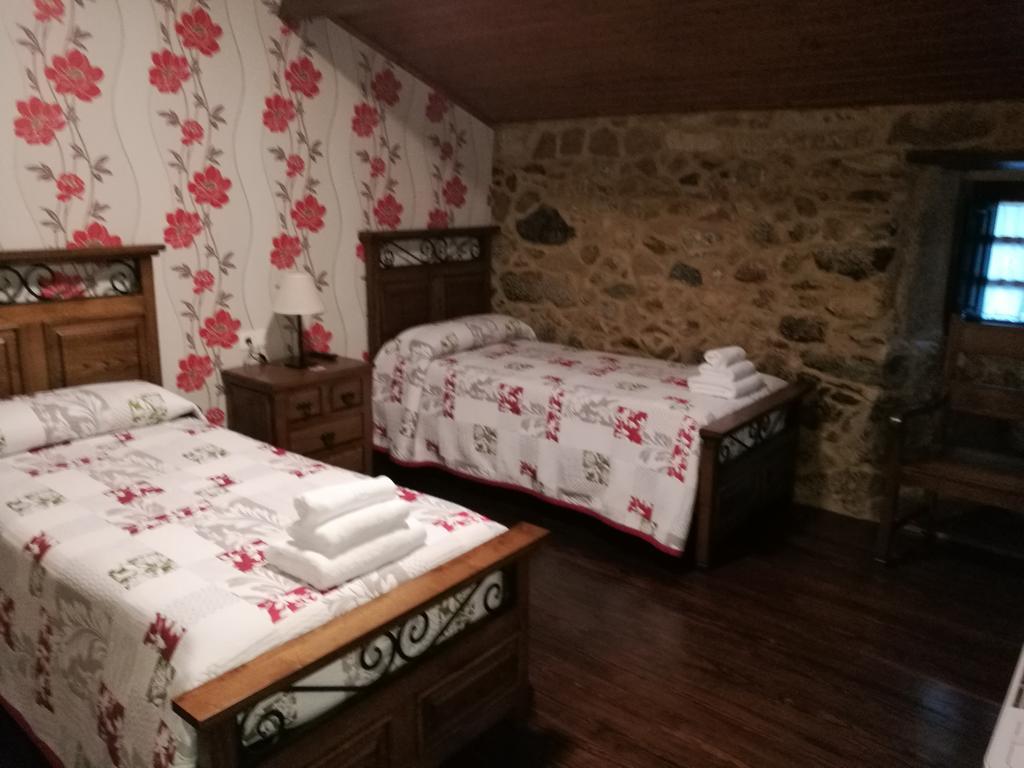 Casa De Los Somoza Melide Exteriér fotografie